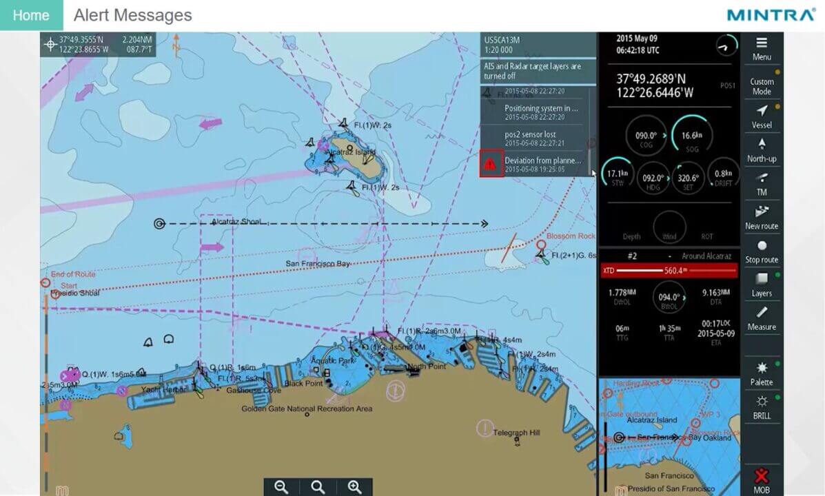 Mintra ECDIS Simrad E5024 image
